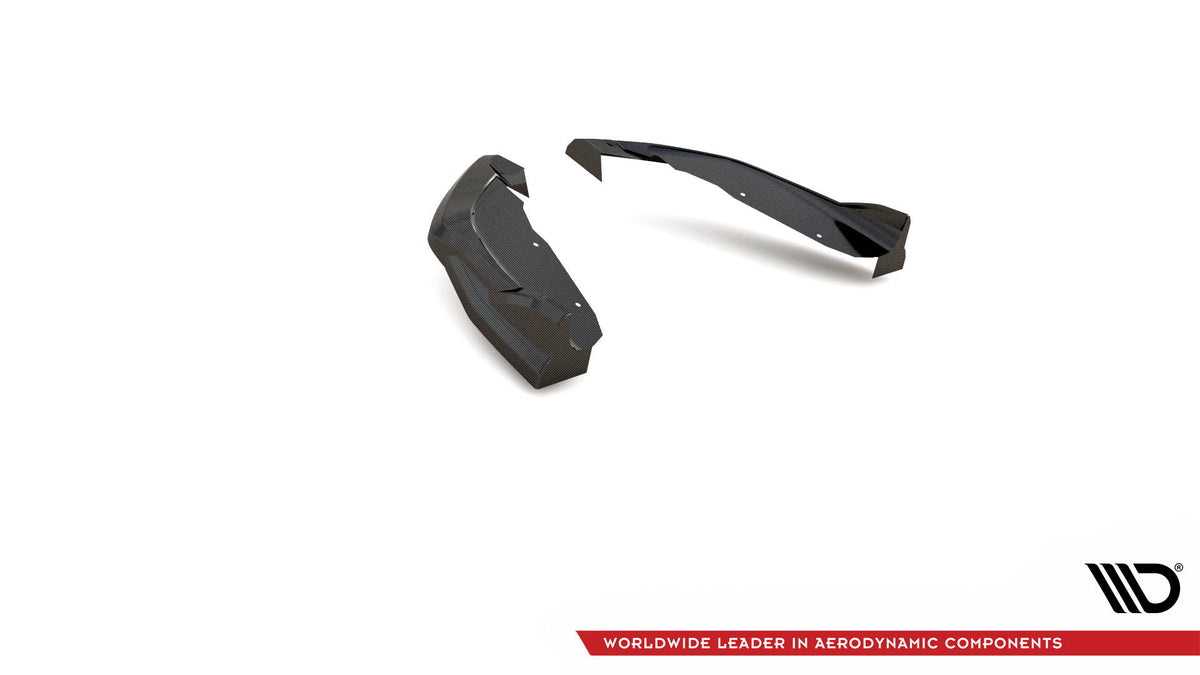 Prepreg Carbon Fiber Rear Side Splitters BMW 1 M-Pack / M135i / 128ti F40
