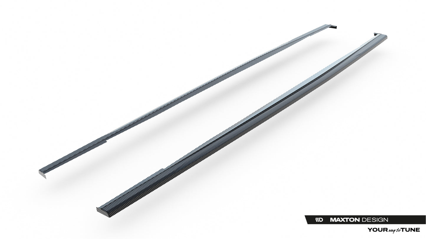 Prepreg Carbon Fiber Side Skirts Audi RS6 C8 / C8 Facelift