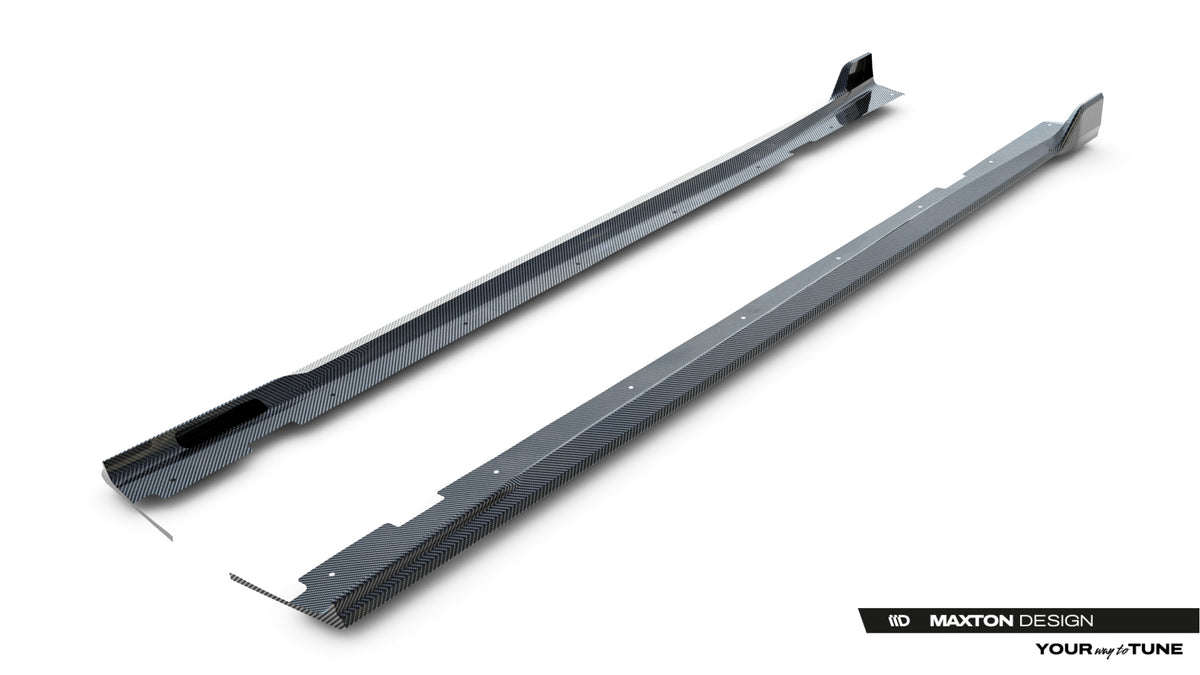 Prepreg Carbon Fiber Side Skirts BMW X7 M-Pack G07