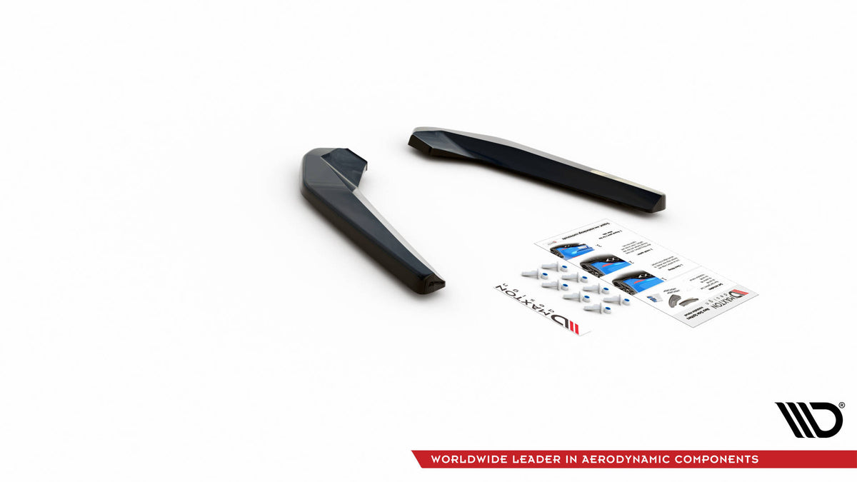 Rear Side Splitters BMW X1 M-Pack F48 / F48 Facelift