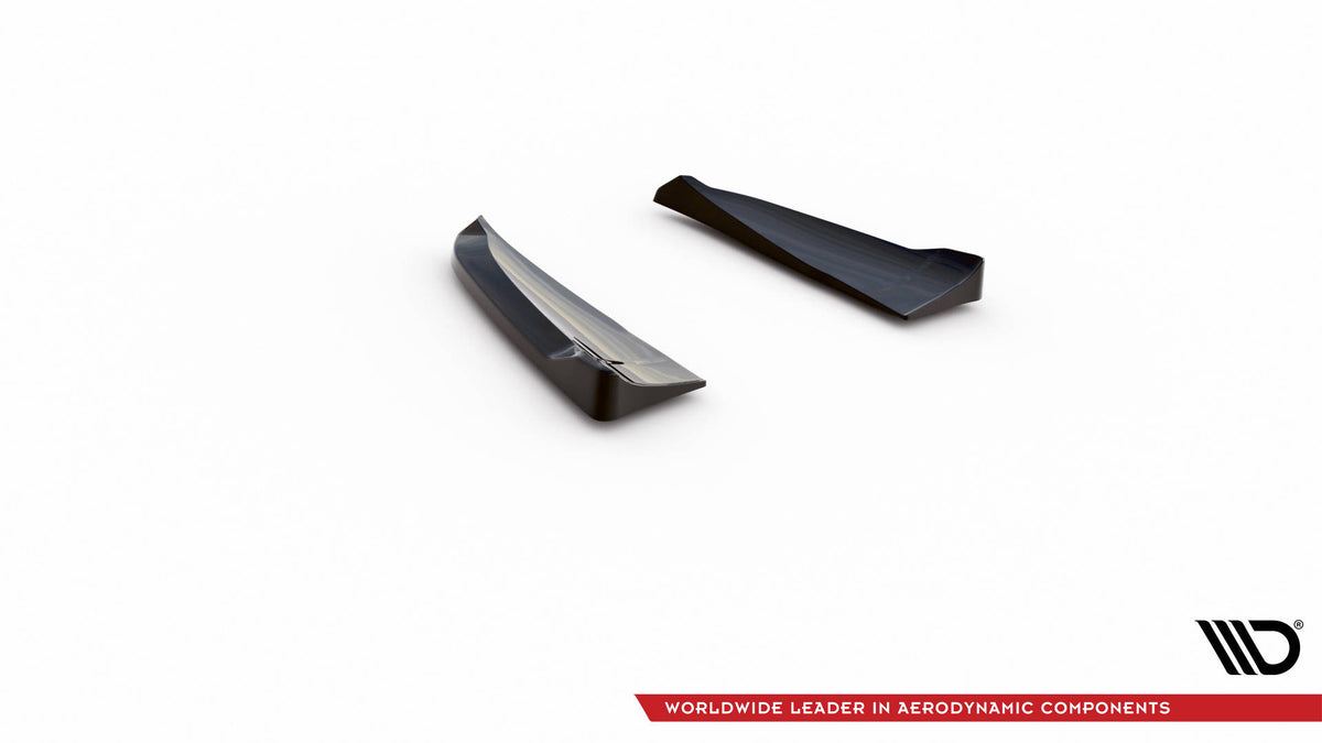 Rear Side Splitters Porsche Cayenne Turbo / Standard Mk2