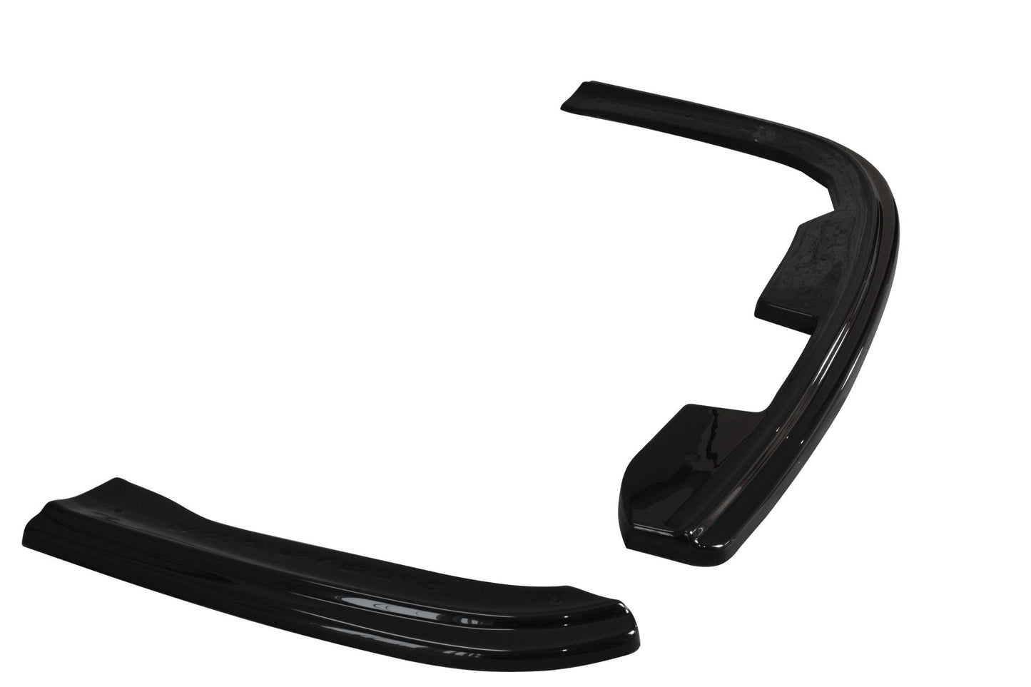 Rear Side Splitters Skoda Octavia RS Sedan / Combi Mk2 / Mk2 Facelift