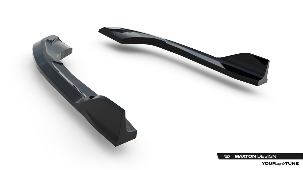 Rear Side Splitters V.2 Volkswagen Golf R Variant Mk8 / Mk8 Facelift