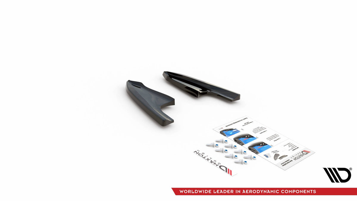 Rear Side Splitters V.3 for Volkswagen Golf R Hatchback Mk8