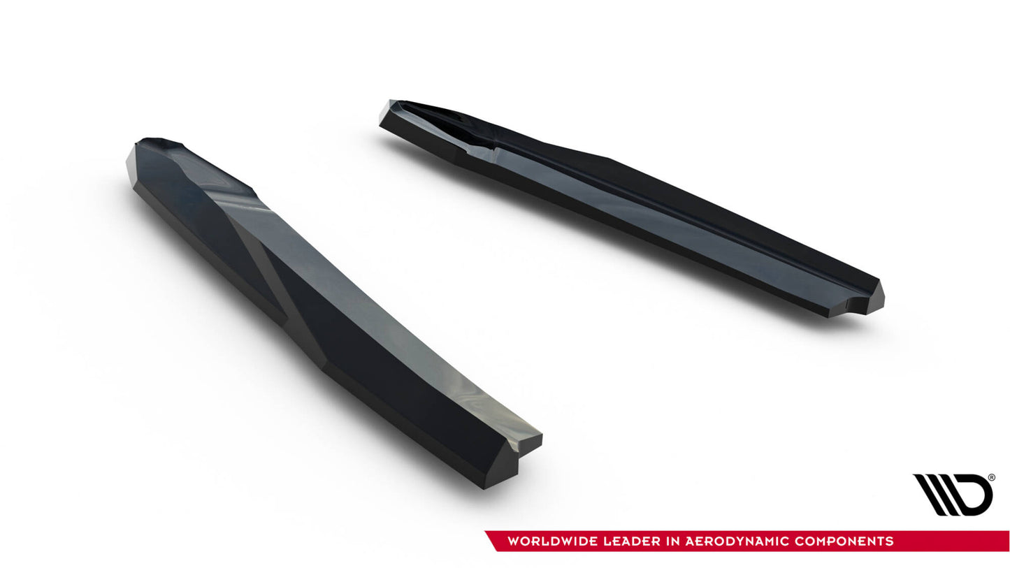 Rear Side Splitters V.7 Skoda Octavia RS Liftback / Combi Mk4 Facelift