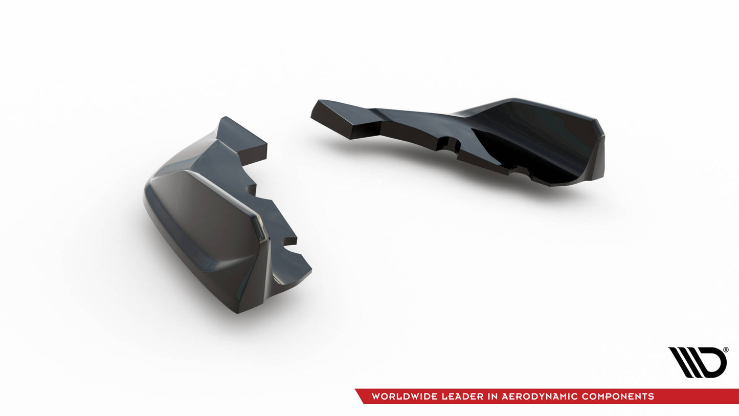 Rear Side Splitters V.8 (For rear valance v.1) BMW 1 M-Pack / M135i / 128ti F40