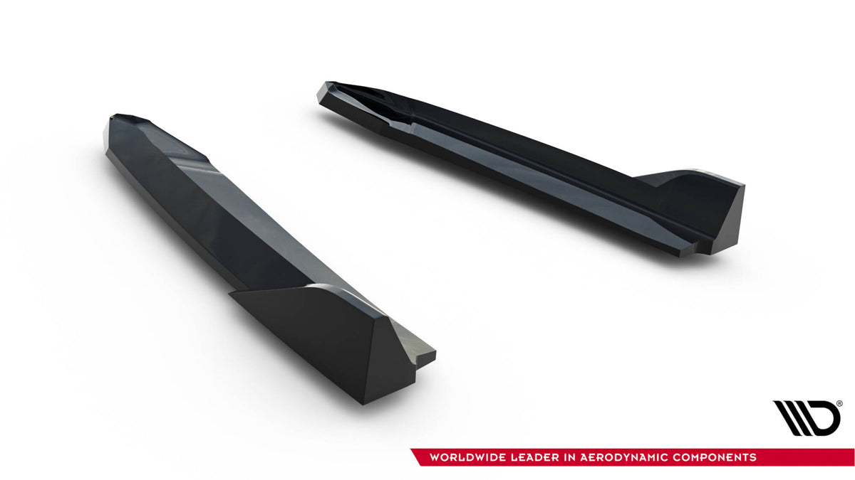 Rear Side Splitters V.8 Skoda Octavia RS Liftback / Combi Mk4 Facelift