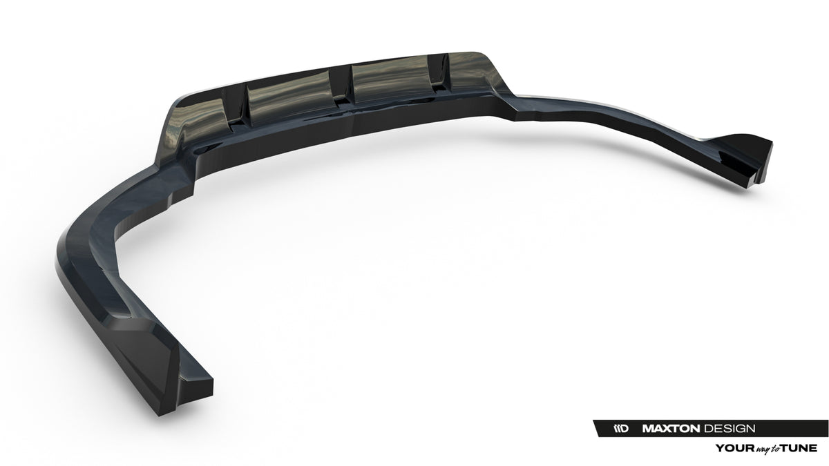 Rear Splitter (with vertical bars) V.2 BMW X5 M-Pack G05 Facelift