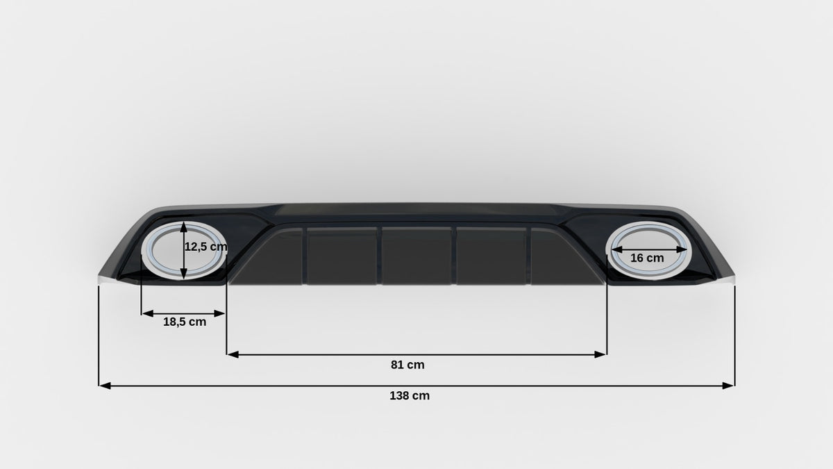 Rear Valance Audi RS3 8Y