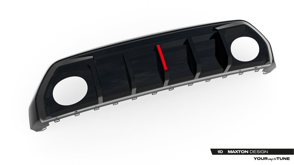 Rear Valance Audi RS3 8Y Sportback 8Y Facelift (Version with original reflector)