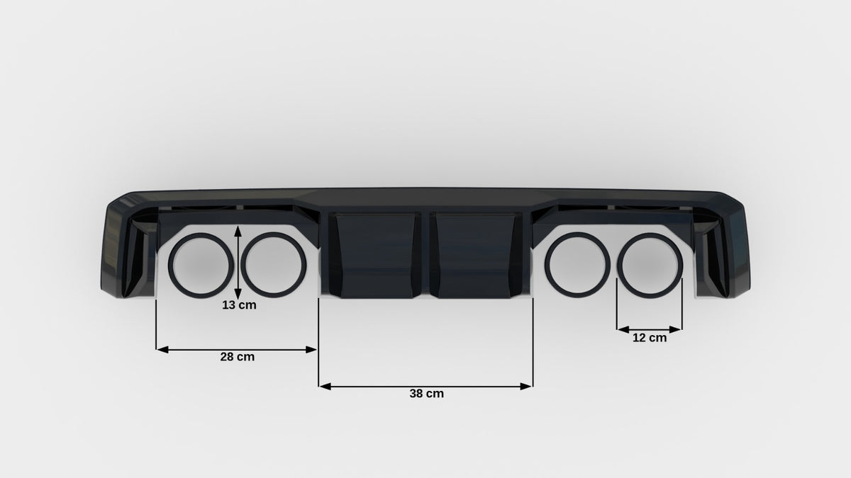 Rear Valance BMW M4 G82 / G82 Facelift