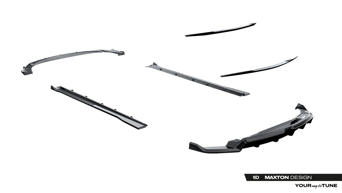 Set of Prepreg Carbon Fiber Splitters Lamborghini Urus Mk1