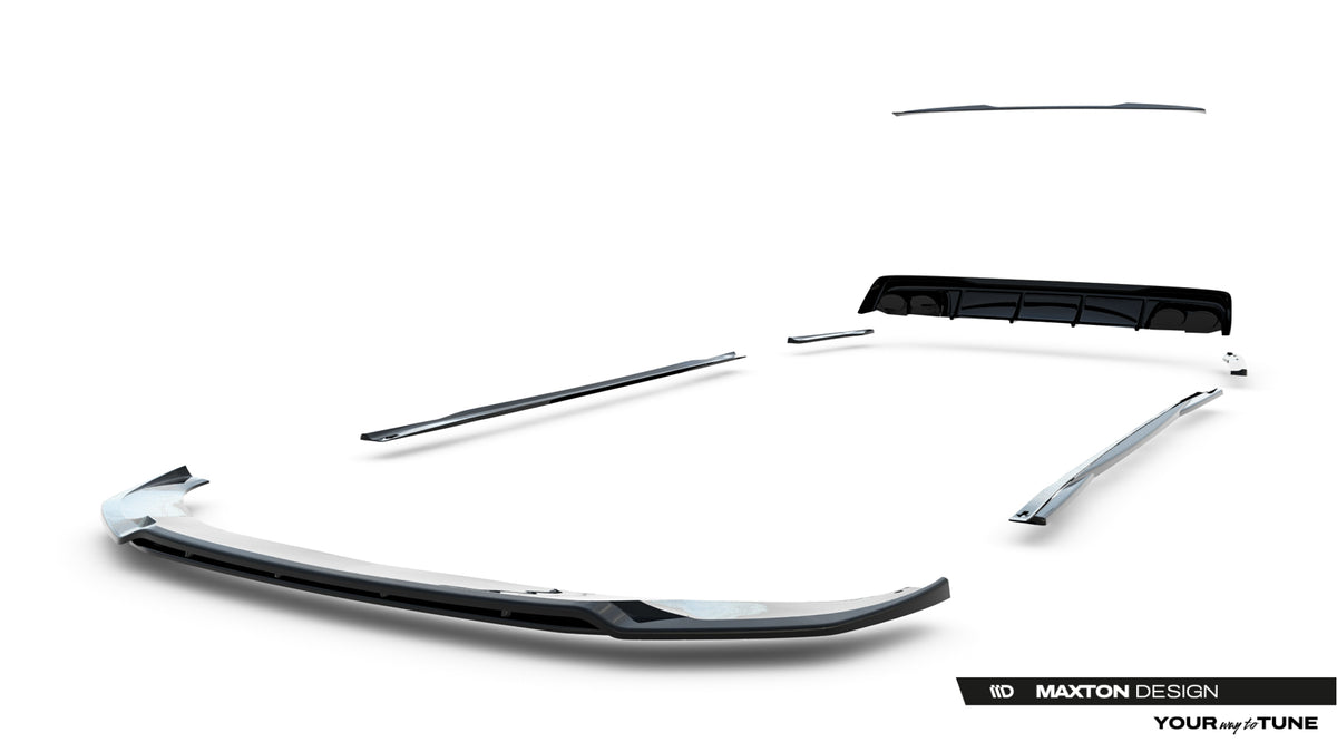 Set of Splitters Audi A6 S-Line Sedan / S6 Sedan C8