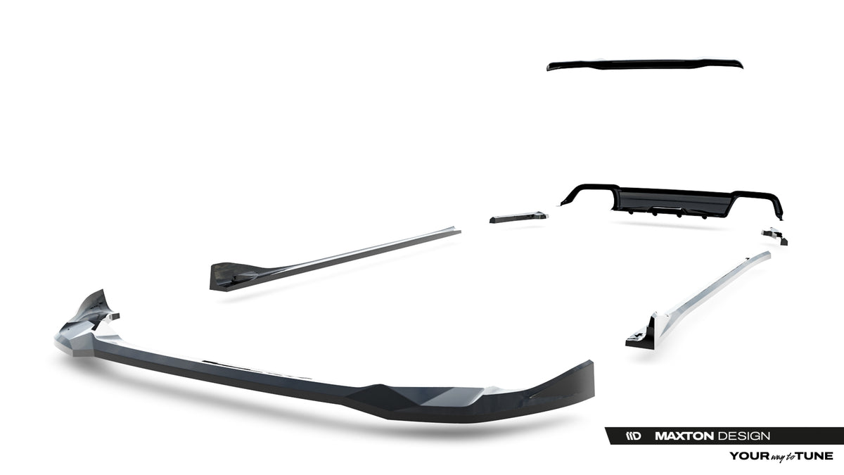 Set of Splitters BMW X3 M F97 Facelift