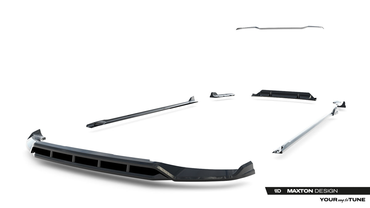 Set of Splitters BMW X3 M-Pack G01 Facelift