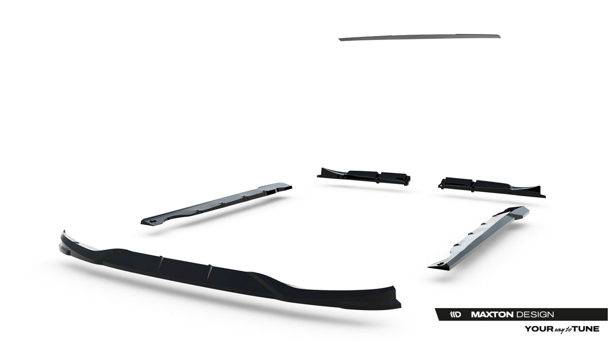 Set of Splitters Brabus Smart Fortwo C451 Facelift