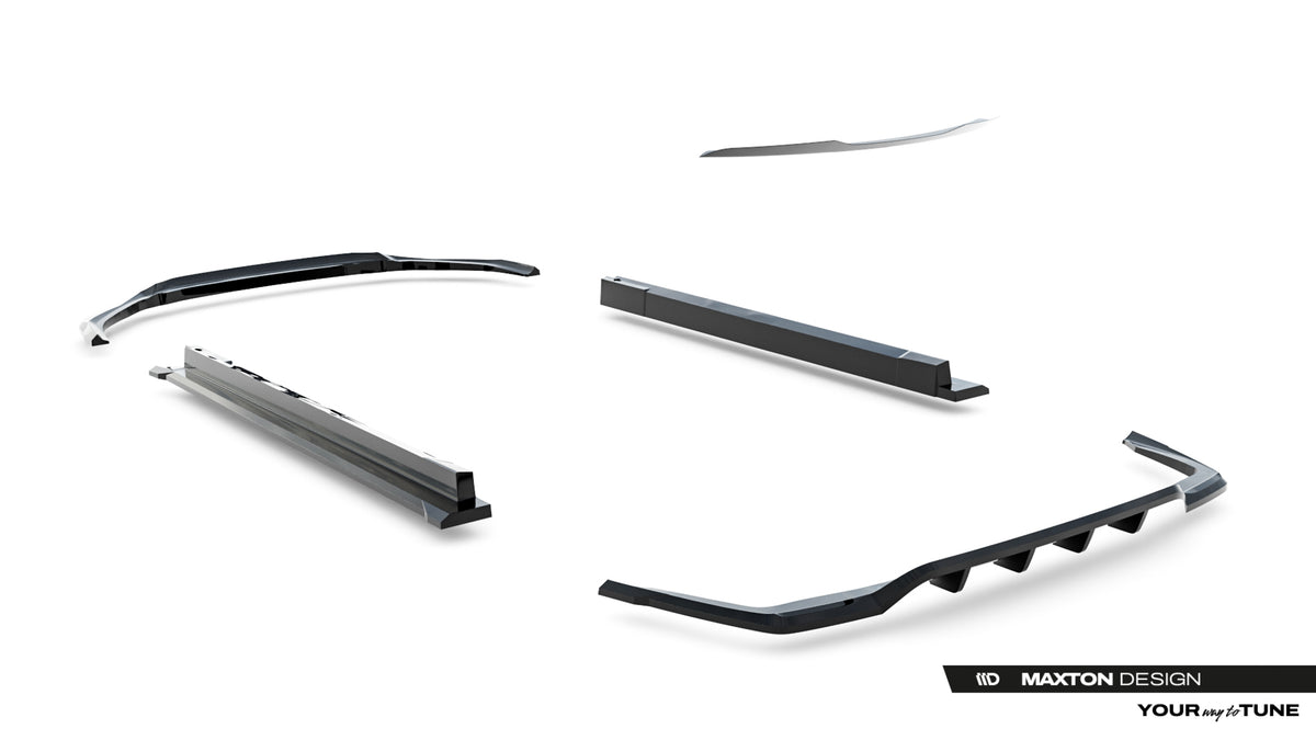 Set of Splitters Lexus RX F-Sport Mk5