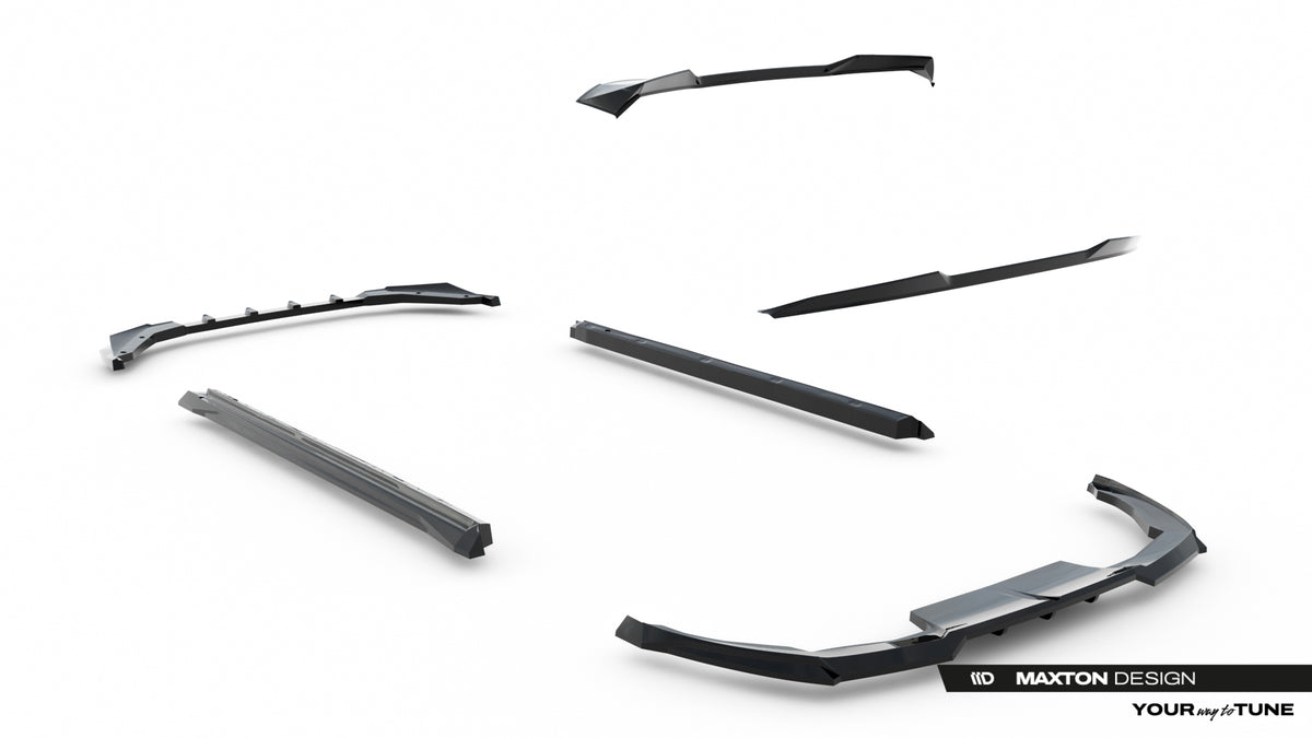 Set of Splitters Peugeot 408 Mk1