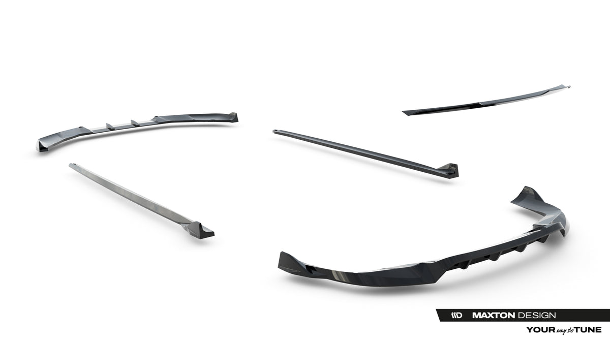 Set of Splitters Porsche Panamera 4 / 4S E-Hybrid / 4 E-Hybrid 972