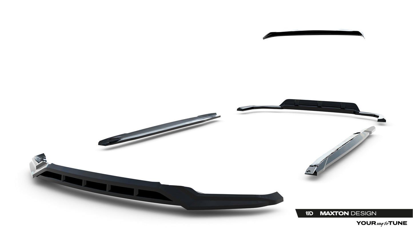 Set of Splitters V.1 BMW X5 M-Pack G05 Facelift