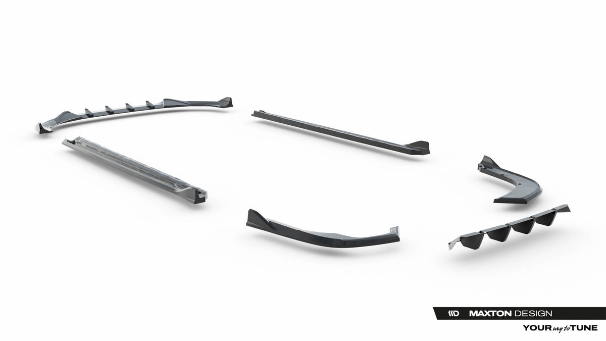 Set of Splitters V.2 Skoda Superb Sportline Mk4