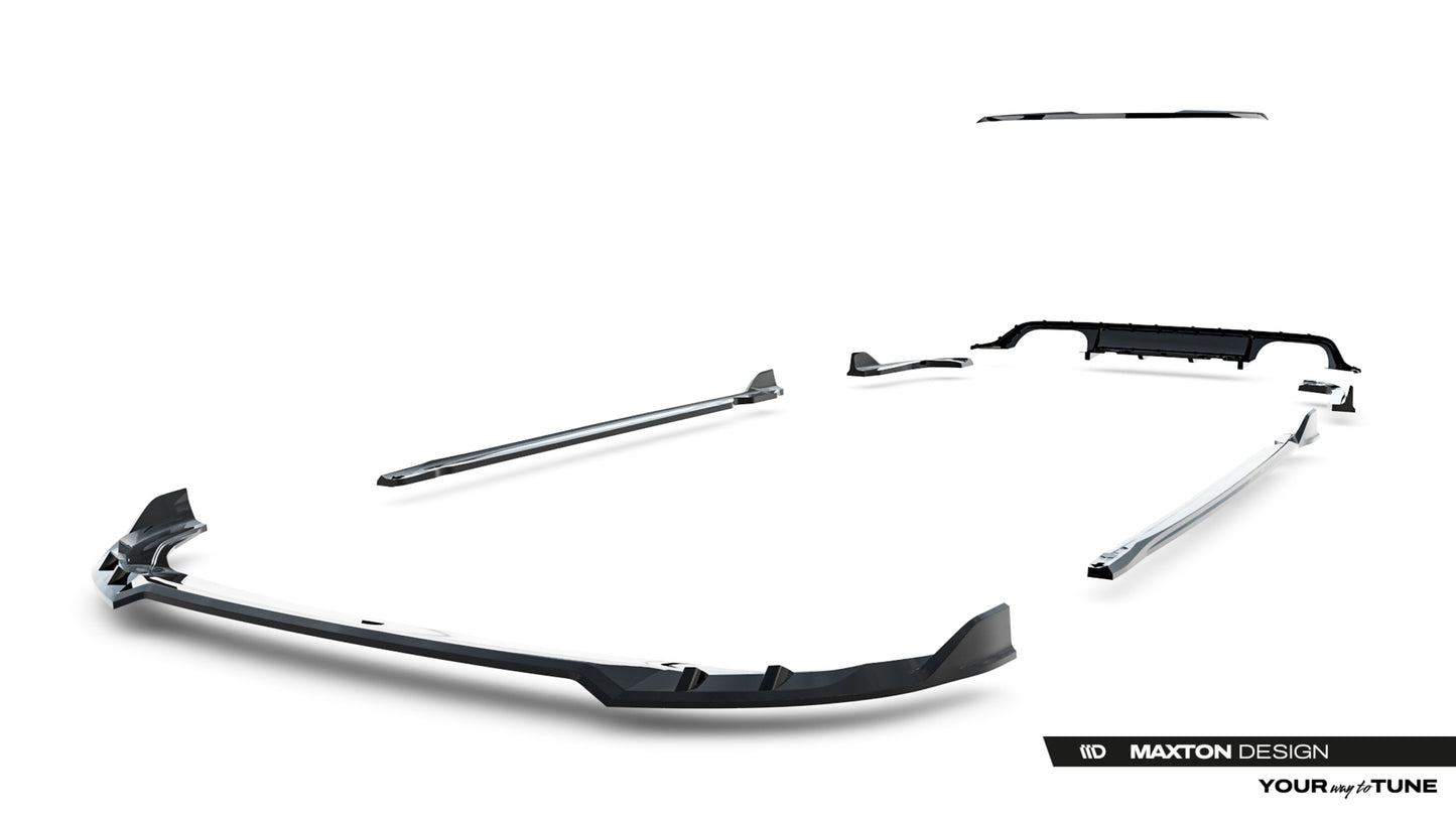 Set of Splitters Volkswagen Golf R Variant Mk8 Facelift