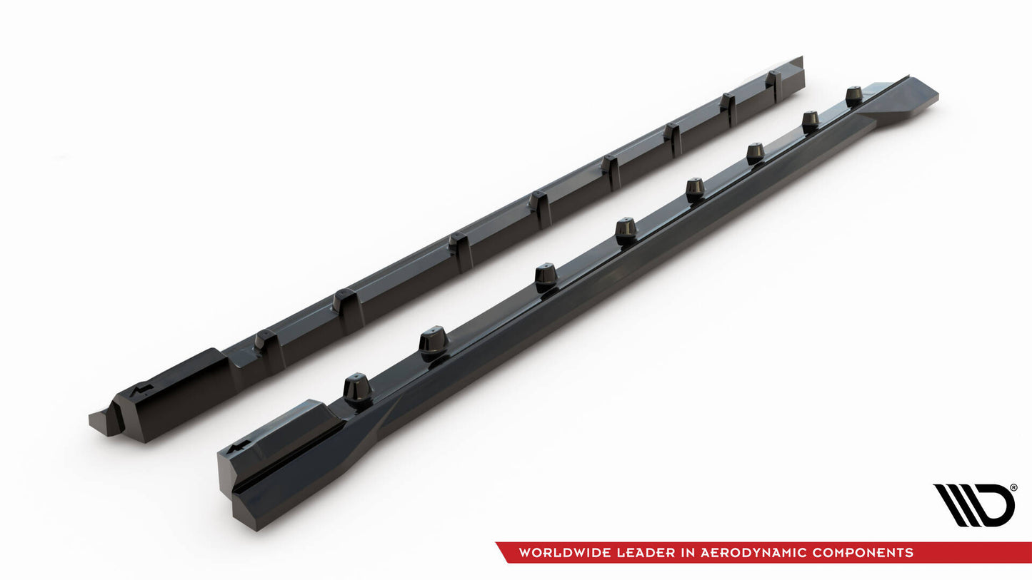 Side Skirts Diffusers Jaguar F-Pace R-Sport X761