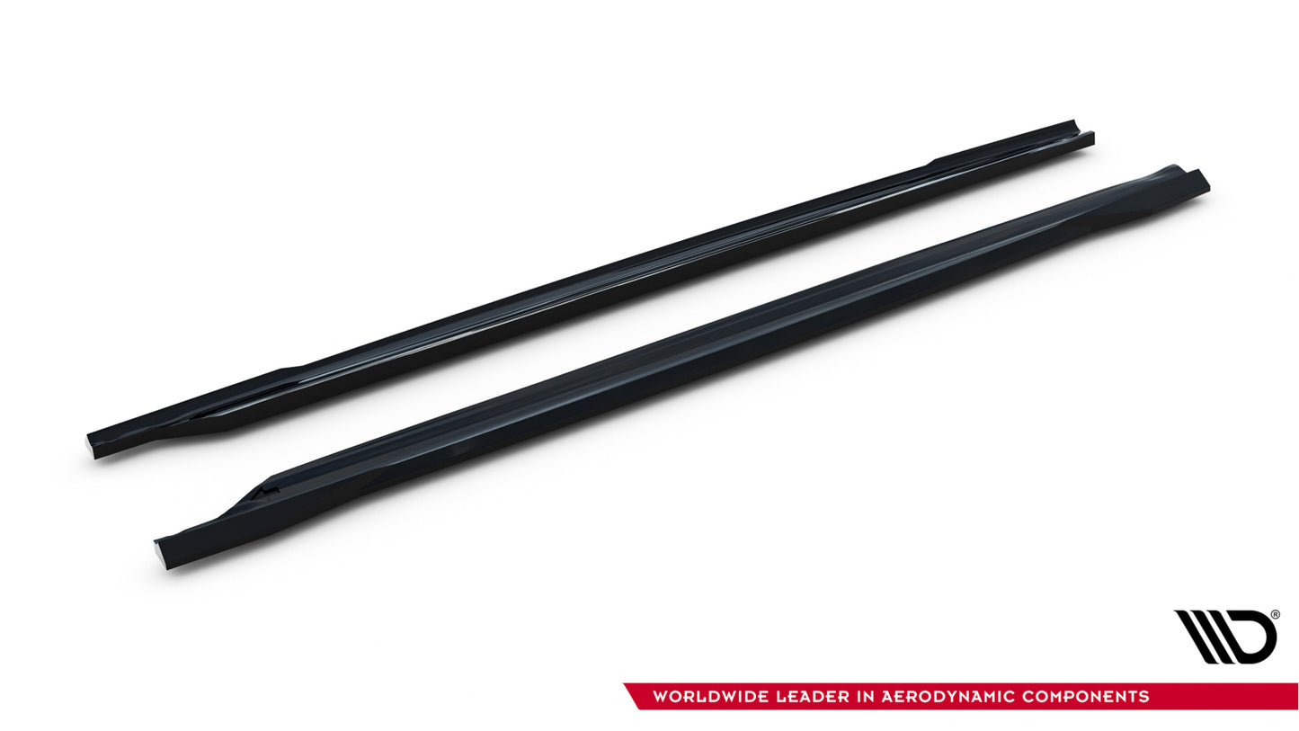 Side Skirts Diffusers Skoda Octavia Sportline Liftback / Combi Mk4 Facelift
