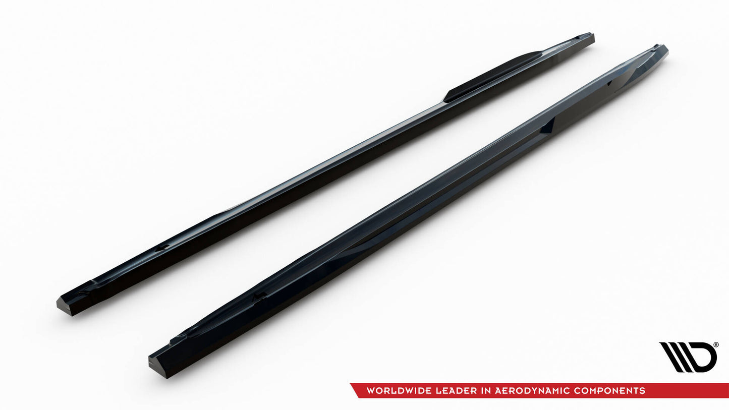 Side Skirts Diffusers V.2 Audi S3 Sportback / A3 S-line Sportback 8Y / 8Y Facelift