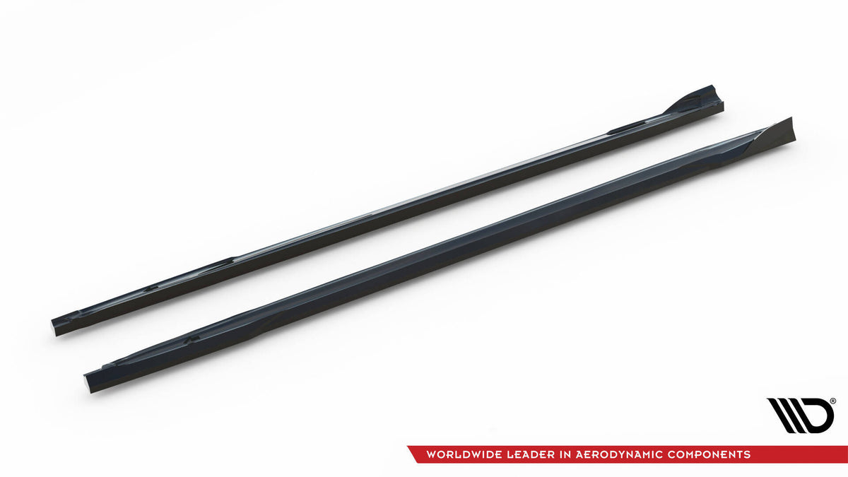 Side Skirts Diffusers V.3 Audi A3 S-Line Sedan / S3 Sedan 8Y / 8Y Facelift