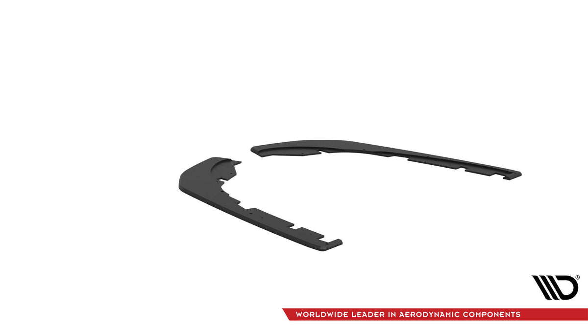 Street Pro Rear Side Splitters Kia Stinger GT / GT-Line Mk1