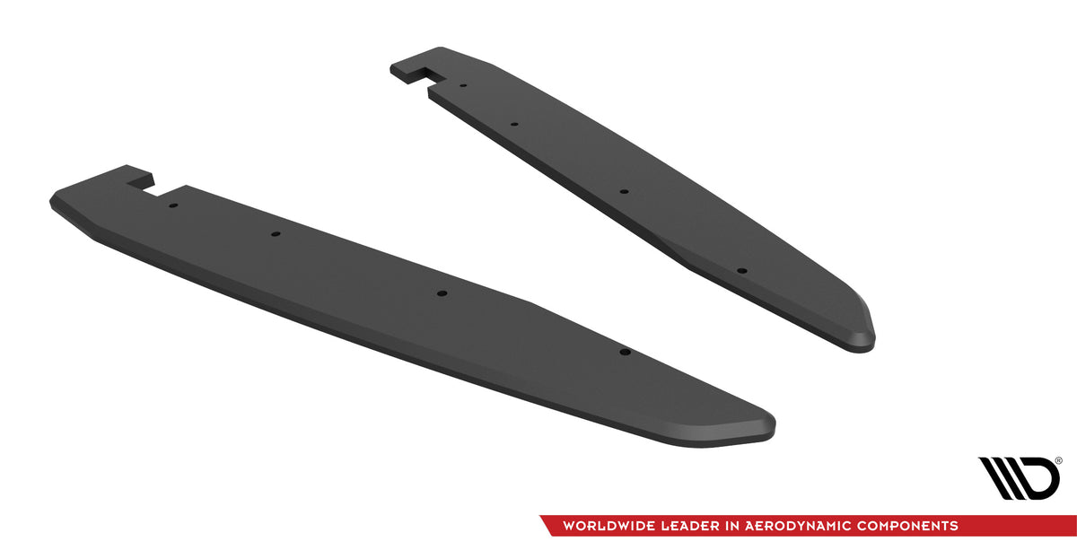 Street Pro Rear Side Splitters Volkswagen Arteon R Sedan / Shooting Brake Mk1 Faceift