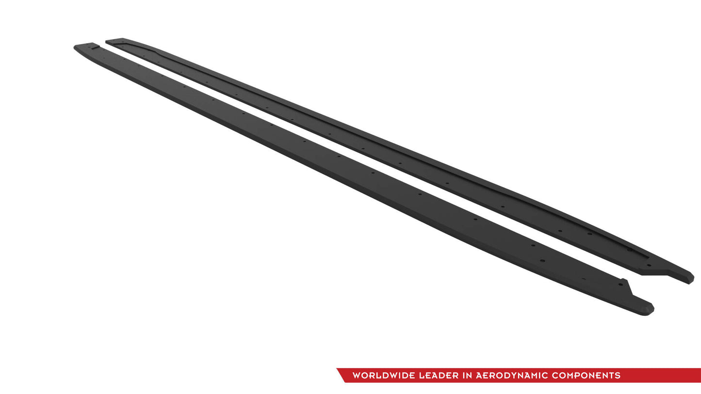 Street Pro Side Skirts Diffusers V.2 Audi A3 S-Line Sedan / S3 Sedan 8Y / 8Y Facelift