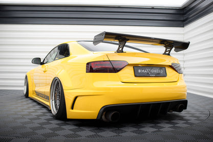 Carbon Spoiler With Internal Brackets Uprights Audi A5 Coupe 8T