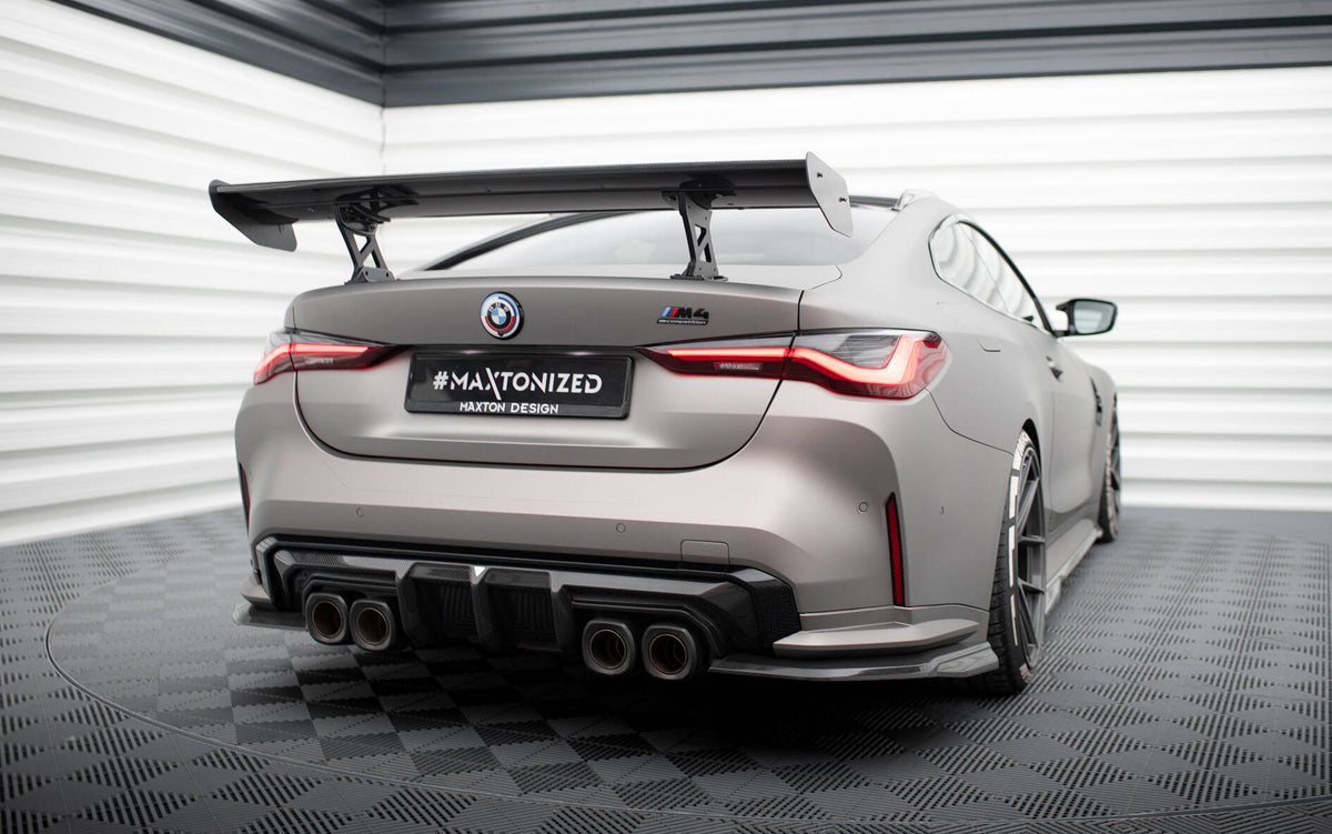 Carbon Spoiler With Internal Brackets Uprights BMW M4 G82