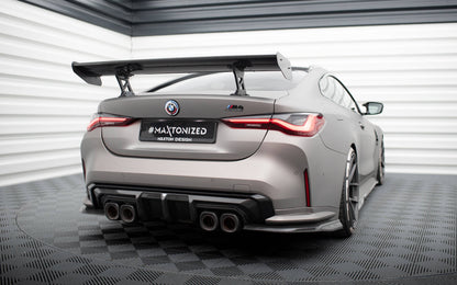 Carbon Spoiler With Internal Brackets Uprights BMW M4 G82