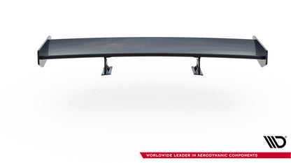 Carbon Spoiler With Internal Brackets Uprights + LED Audi A5 Coupe 8T