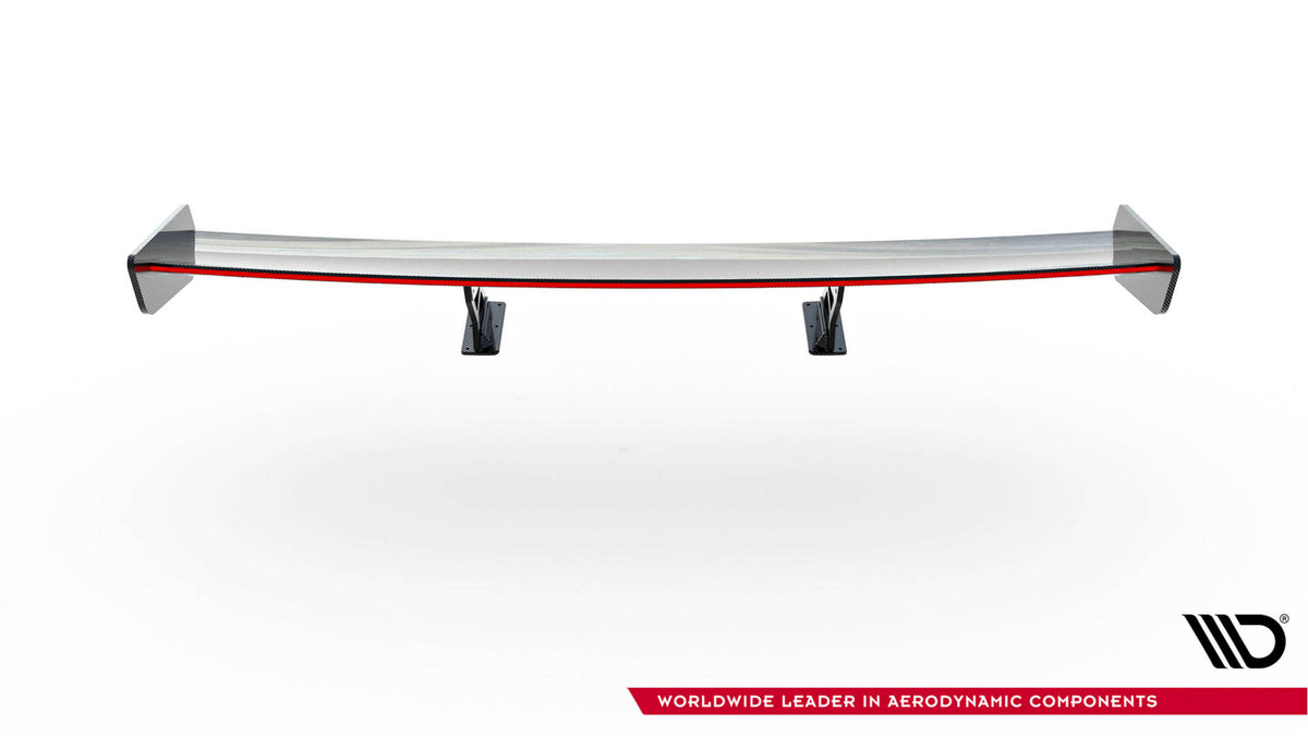 Carbon Spoiler With Internal Brackets Uprights + LED Mazda MX-5 ND Mk4
