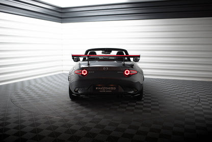 Carbon Spoiler With Internal Brackets Uprights + LED Mazda MX-5 ND Mk4