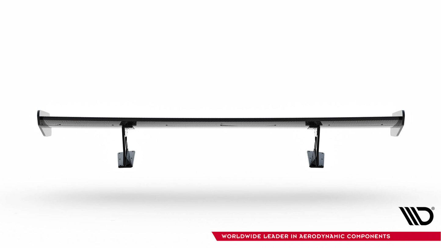 Carbon Spoiler With Internal Brackets Uprights V.1 Porsche 718 Cayman  982c