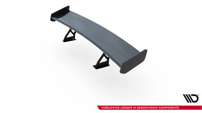 Carbon Spoiler With Internal Brackets Uprights V.2 + LED BMW 1 M E82