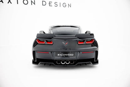Central Rear Splitter (with vertical bars) Chevrolet Corvette Z06 C7