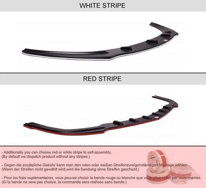 FRONT SPLITTER OPEL ASTRA H OPC / VXR NURBURG