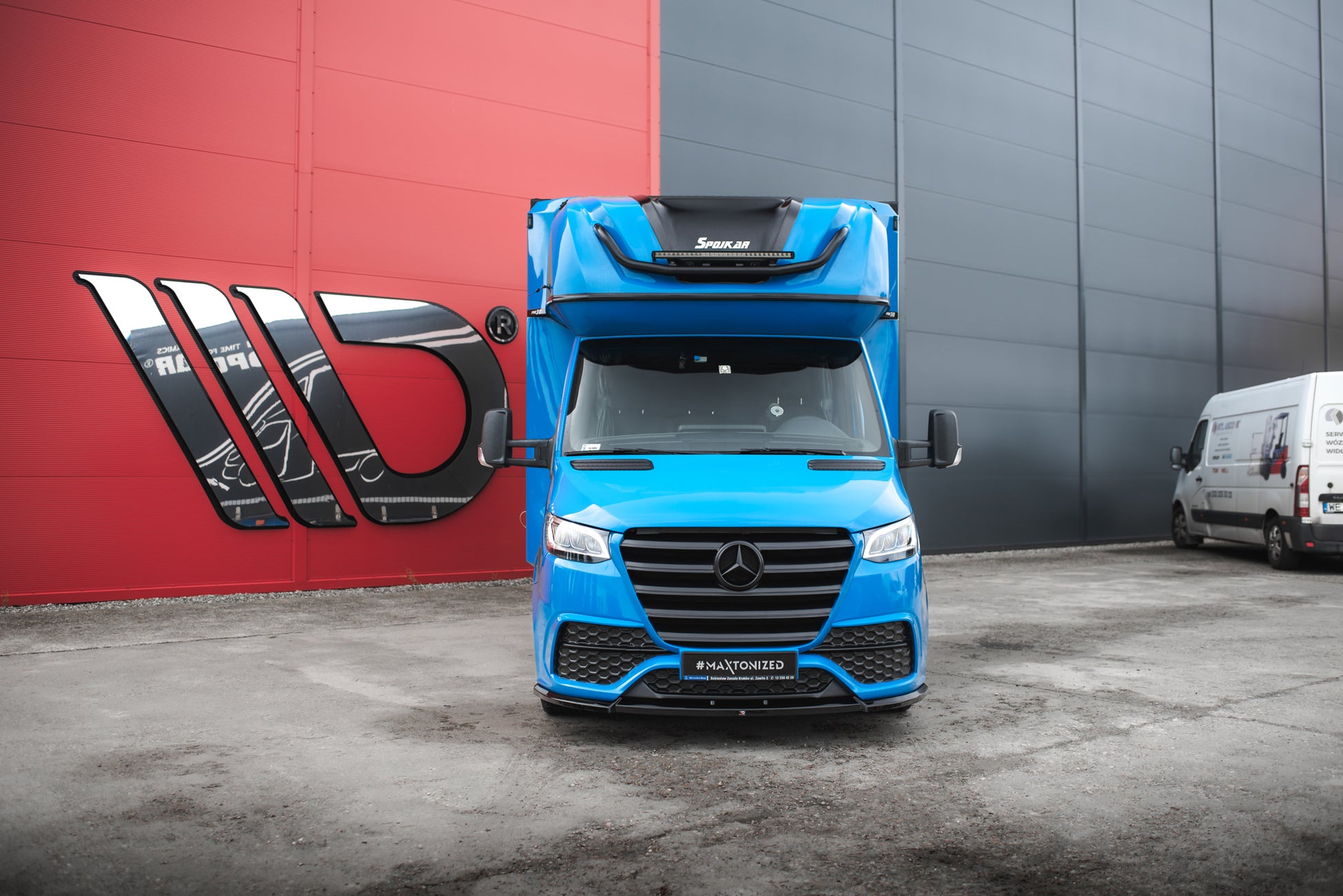 Front Bumper + Splitter Mercedes-Benz Sprinter Mk3