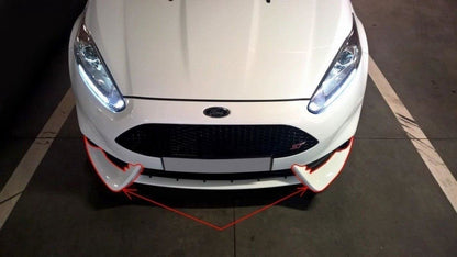 Front Bumper Spoiler Ford Fiesta ST Mk7 FL