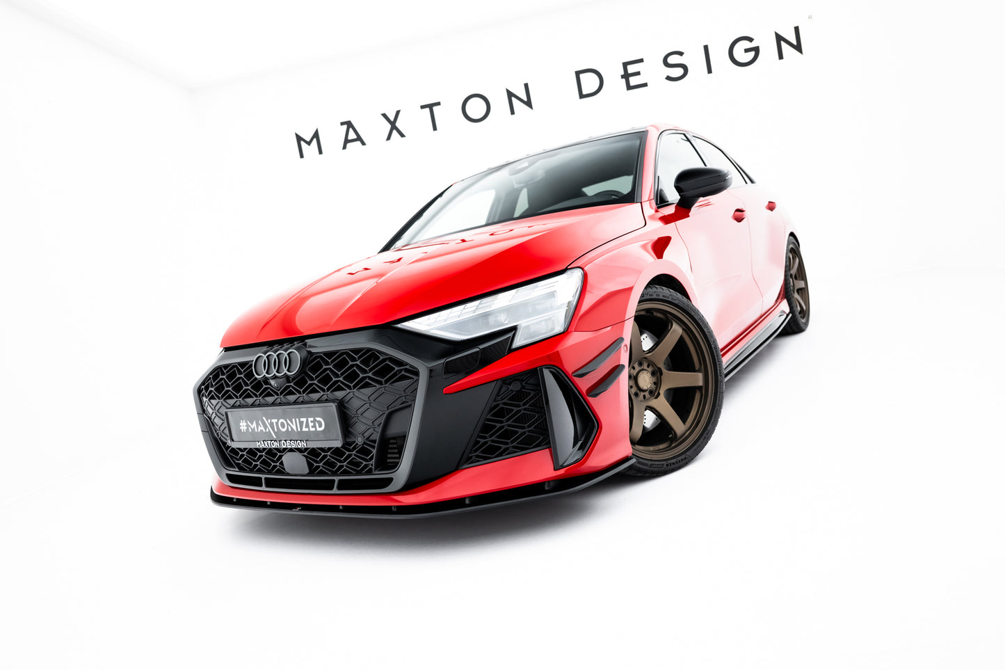 Front Bumper Wings (Canards) Audi RS3 Sedan 8Y Facelift