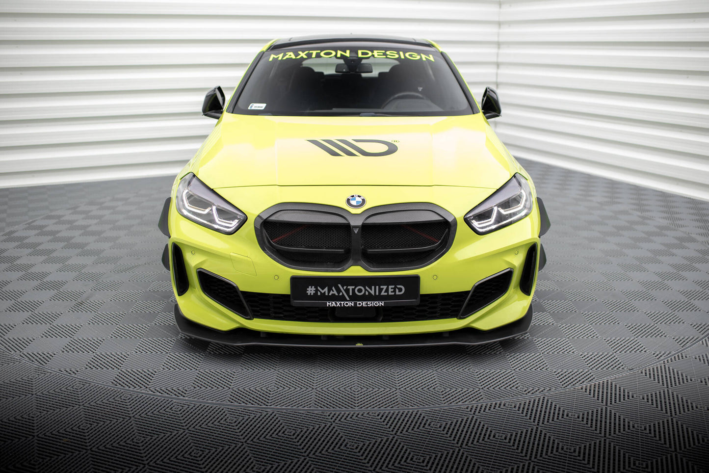 Front Bumper Wings (Canards) BMW 1 M-Pack / M135i / 128ti F40