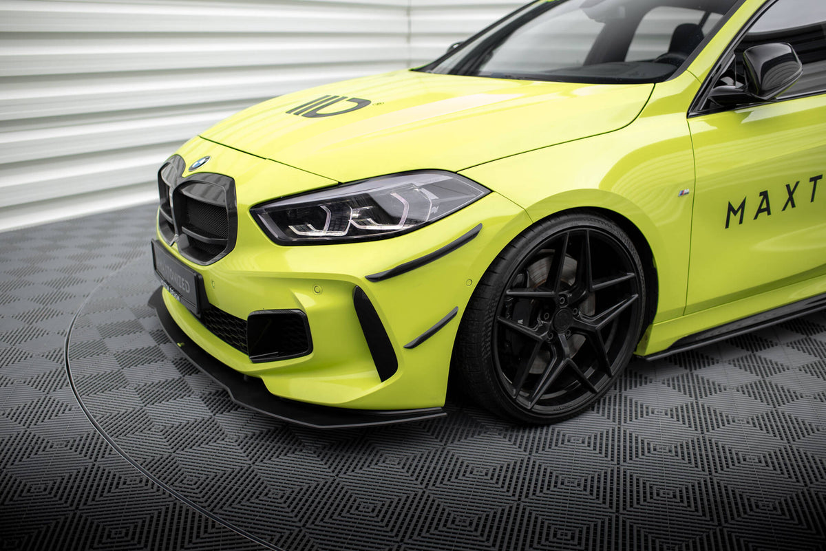 Front Bumper Wings (Canards) BMW 1 M-Pack / M135i / 128ti F40