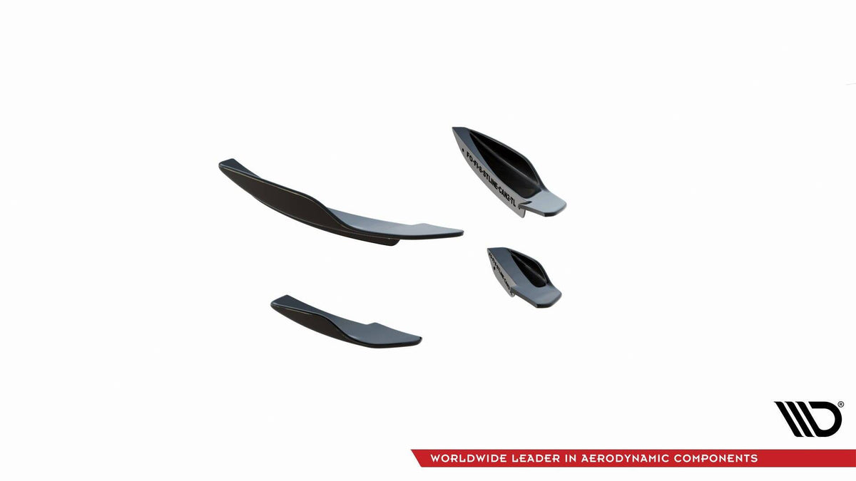 Front Bumper Wings (Canards) V.2 Ford Fiesta Mk8 ST / ST-Line
