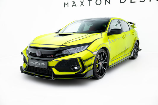 Front Racing Splitter V.1 Honda Civic Type-R Mk10 / Mk10 Facelift